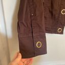 Dress Barn  Women’s XL Brown Denim Jacket •Button Closure Pockets Lightweight EUC Photo 6