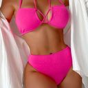 SheIn Pink Swim Suit Photo 0