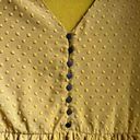 Bohme  | Antionette Alma Polka Dot Peplum Blouse in Mustard Size Medium Photo 1