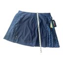 Ralph Lauren RLX  Navy Blue Dry-Wick Jersey Pleated Tennis Skort Size L Photo 5