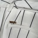 DKNY  Striped Essex Tie Waist Pin Striped Ankle Pants Size 6 NWT (flaws) Photo 9