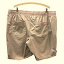 Lane Bryant  Pull On Bermuda Shorts Roll Hem Tan Size 18/20 Photo 1