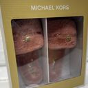 Michael Kors  Alexis Open Toe Slip On Slide Sunset Rose Photo 1