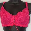 Frederick's of Hollywood  Pink Lace Bra Photo 0