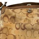 Coach Vintage  Y2k NYC Chelsea Brown Suede Signature Hobo Bag Purse No D06J-10143 Photo 5