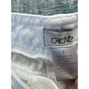 Cache  White Denim Capri Size 8 Photo 2