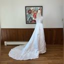 Alfred Angelo Beautiful Vintage Y2K  Satin Wedding Gown! Photo 4