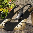 Cathy Jean  black and gold high heels Photo 0