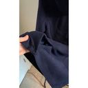 Woman Within  Wool Hooded Toggle Long Coat Size 16W Navy Blue Photo 4