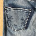 McGuire Denim  Raw Hem Blue Jeans Photo 4