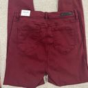 Cello Burgundy High Rise Super Skinny Size 11 Photo 1