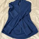 X by Gottex Gottex Navy Fitted Zip Up Jacket Blue Photo 1