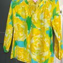 Lilly Pulitzer Size Small  Yellow Rose Shirt Photo 0