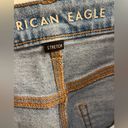 American Eagle Stretch Ripped Mom Jeans Size 8 Extra Long Photo 3