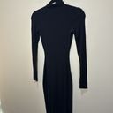 Naked Wardrobe  the nw turtleneck midi dress - Black Size XS Photo 6