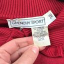 Givenchy Vintage 80’s  sport red sweater w/ collar Photo 2