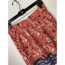 CAbi  Bella Batik Womens Skirt Size Medium Blue Red Bohemian Festival Lightweight Photo 1