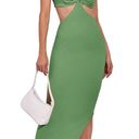 SheIn Green Cutout Maxi Dress Photo 0