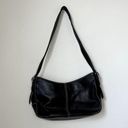 Wilson’s Leather Y2K Vintage Little Black Purse / Hand Bag Photo 2