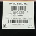 Style & Co NWT . Black Mid Rise Bootcut Cotton Blend Leggings, size 4XL Photo 3