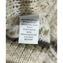 Charming Charlie  Boutique Open Knit Boxy Striped Boho Peasent Poncho Fringe S Photo 5