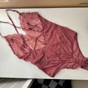 H&M Salmon Pink Lace Bodysuit Lingerie, small Photo 3