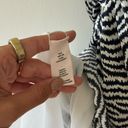 Cinq à Sept CINQ A SEPT Christel One Shoulder Asymmetric Silk Zebra Midi Dress Size 0 Photo 8