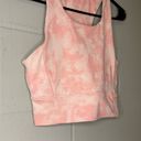 Anthropologie ALLFENIX Anthropology Blush Tie Dye Long Bra Photo 1