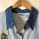 Basic Editions  Fall Harvest button down top 20W Photo 4