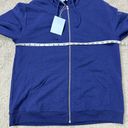 Hill House NEW  The All-Gender Teddy Zip-Up in Navy Blue Photo 5