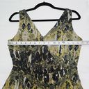 BB Dakota Jack By  Womens Size 0 Snakeskin Print Sleeveless Fit and Flare Dress Photo 9