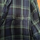 J.Crew  Flannel Long-Sleeve Pajama Set in Black Watch Tartan Size XS Photo 3