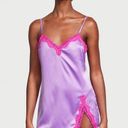 Victoria's Secret Victoria Secret Tease Satin Lace-Trim Mini Slip Photo 0