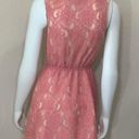 Flying Tomato Anthropologie  Pink Lace Dress Photo 5