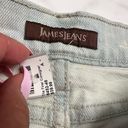 James Jeans  SHORTY BONE DISTRESSED LIGHT WASH RAW HEM SHORTS 24 Photo 2