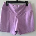 PacSun  Active Far Out Bike Short Crossover Waistband Lavender XL Photo 5