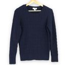 st. john's bay St’s John’s Bay - Navy Pullover Sweater - L Photo 0