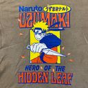 Naruto Uzumaki Hero of The Hidden Leaf Anime Tee XL Photo 1