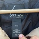 Lane Bryant  16/18 black and tan trench coat Photo 2