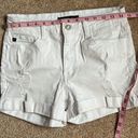 KanCan USA Kancan Distressed Estilo White Denim Shorts   Size 9 (28) Photo 2