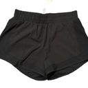 Halara NEW  Drawstring Contrast Mesh 2-in-1 Shorts Black Small Photo 5