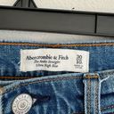 Abercrombie & Fitch  Ultra High Rise Ankle Straight Jeans Distressed Size 30/10L Photo 5