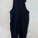 EXPRESS  black overall jumper jumpsuit size large Photo 1