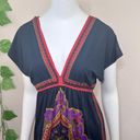 Flying Tomato  Anthropologie Eastern Indian Floral Dress Photo 1