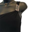 Gottex NWT  Black One Shoulder Buckle Embellishment One Piece Bathing Suit - size Photo 1