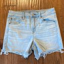 American Eagle  high rise shortie cutoff jean short 10 Photo 2