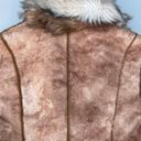 Anne Klein Vintage  Brown Faux Fur Coat Photo 7