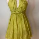  Anthropologie Esley Fairy Lime Green Dress Sz S NWOT Photo 0