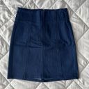 Cello NWOT  High Waisted Dark Wash Denim Skirt Photo 1