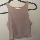 Honey Punch  Blush Pink Crop Top Photo 0